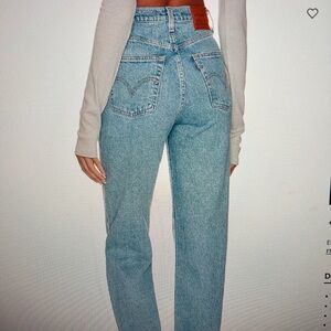 Levi’s ribcage straight full length